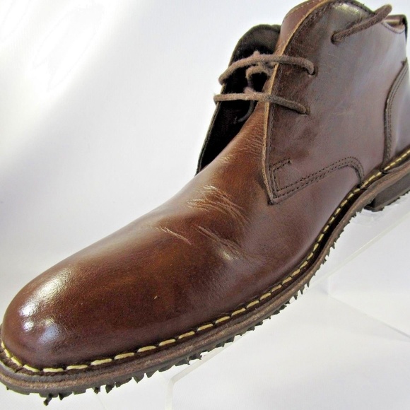 Red Tape Sz 9.5 Brown Chukka Casual Mens R2B24